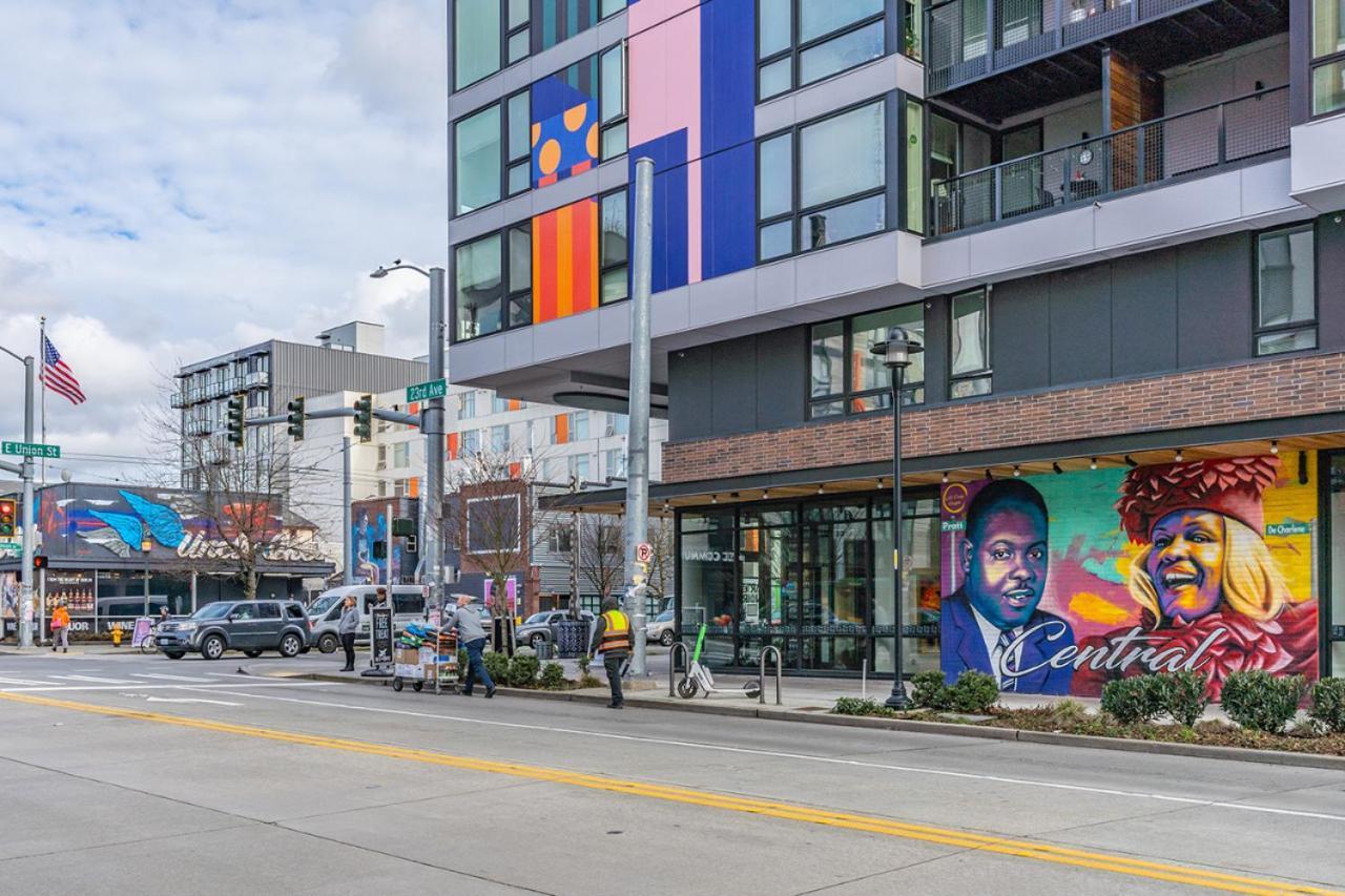Close Downtown Modern Apartment - Pet Friendly, Wifi, Rooftop Views Seattle Exteriör bild